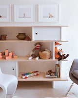 Mini Library in Birch from Oeuf NYC