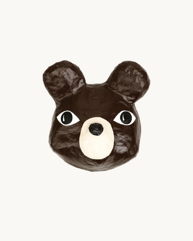 Papier-mâché Mask Bear