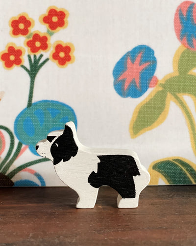 Wooden Animal English Shepherd