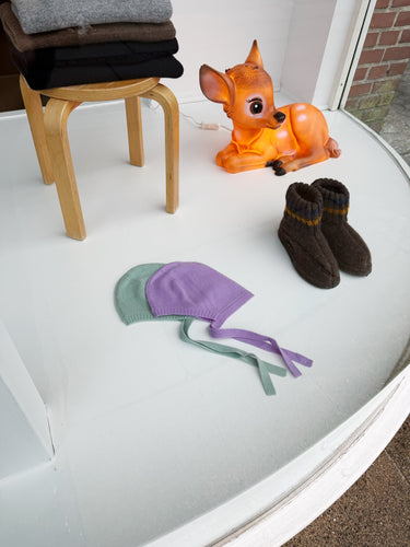 Cashmere Baby Hat Purple