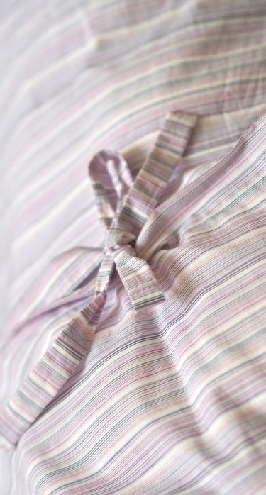 Baby Bedding Purple Stripes