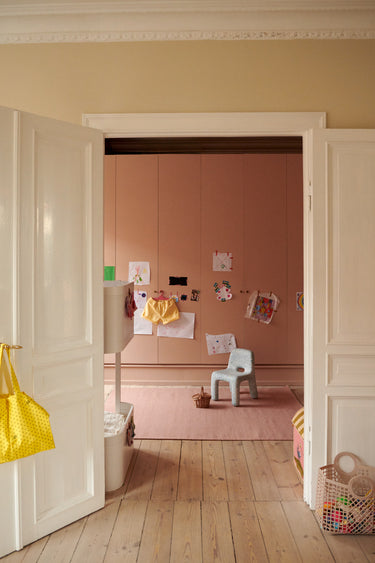 Wool Rug Rose