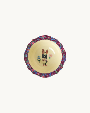 Nathalie Lété Vintage Bowl Bordeaux