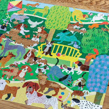 Dogs in the Park Puzzle 1000 pcs.