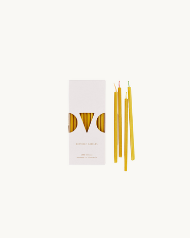 Beeswax Candles Box of 10