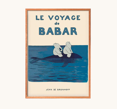 'Le Voyage, Babar' Poster