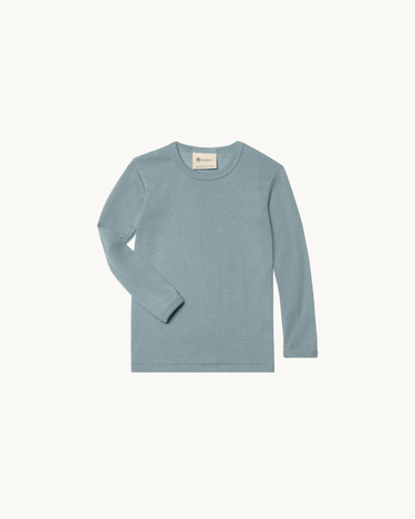 Wool & Silk Shirt Blue