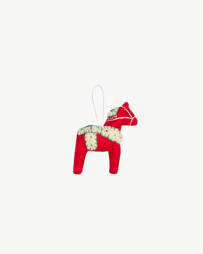 Christmas Ornament Dala Horse