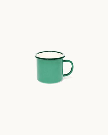Small Enamel Cup Light Green