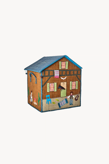 Large Raffia Basket 'Adventure'