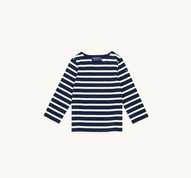 Sailor Striped T-Shirt, Blue & Cream