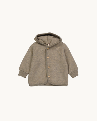 Hooded Jacket Walnut