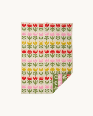 Tulips Wool Blanket