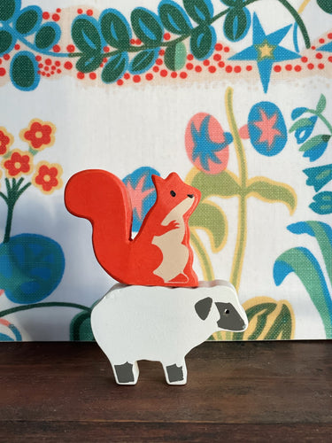 Wooden Animal Sheep